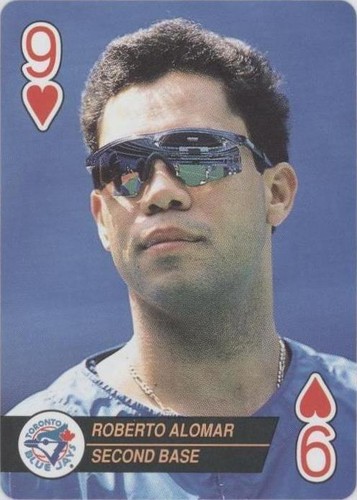 1993 Bicycle Baseball Aces Playing Cards - Roberto Alomar #9H