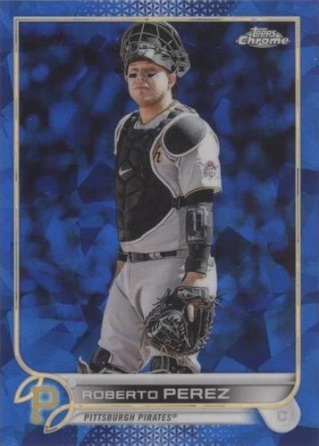 2022 Topps Chrome Update Series Sapphire Edition - Roberto Perez #US243