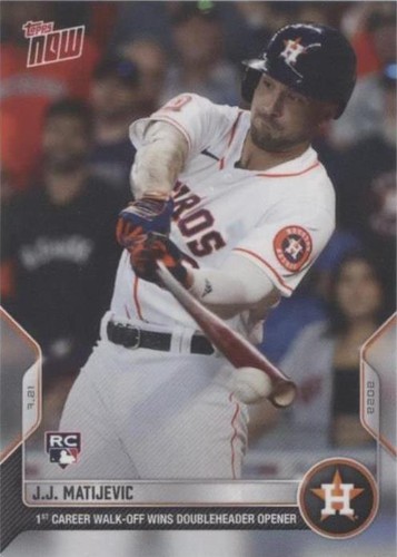 2022 Topps Now - J.J. Matijevic #576