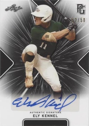 2021 Leaf Perfect Game National Showcase - Ely Kennel #BA-EK1