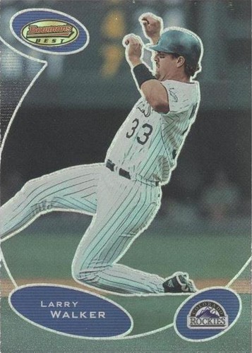 2003 Bowman's Best - Larry Walker #BB-LW