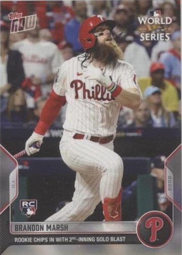 Topps Gold Label 2022 ブランドン　マーシュ 10/10 Brandon Marsh - 2022 Topps Gold Label #14 Class 1 - Rookie