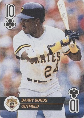 1993 Bicycle Baseball Aces Playing Cards - Barry Bonds #10C