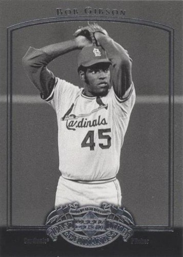 2005 Upper Deck Past Time Pennants - Bob Gibson #7