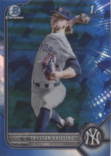 2022 Bowman Chrome Draft Sapphire Edition - Trystan Vrieling #BDC-43