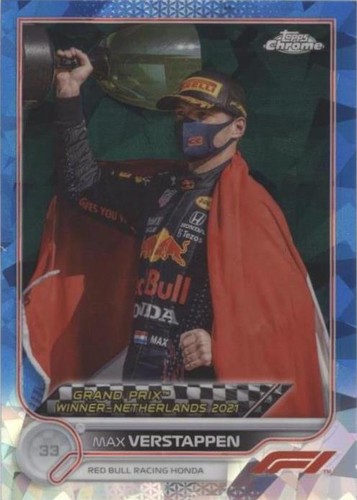 2022 Topps Chrome Formula 1 #163 Max Verstappen Refractor | eBay