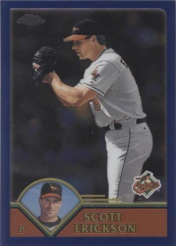 2003 Topps Chrome - Scott Erickson #299