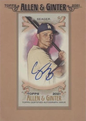 2021 Topps Allen & Ginter's - Corey Seager #FMA-CS