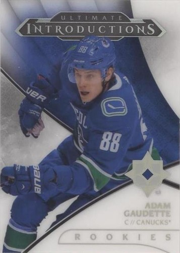 2018-19 Upper Deck Ultimate Collection - Adam Gaudette #UI-32