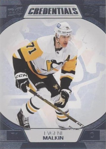 2022-23 Upper Deck Credentials - Evgeni Malkin #63