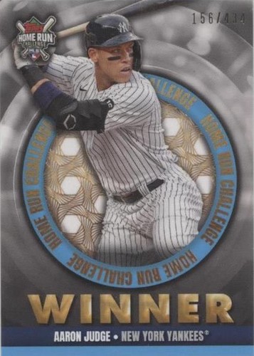 2022 Topps Home Run Challenge Winners - Aaron Judge #HRCW-6