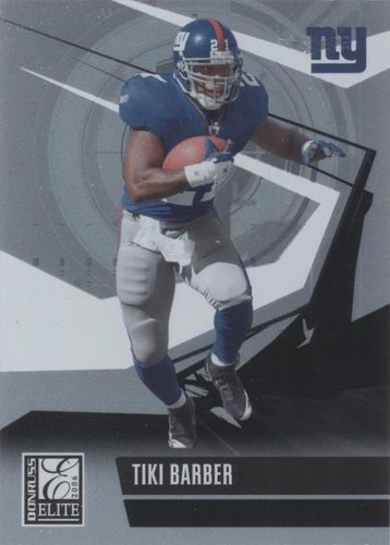 2006 Donruss Elite Tiki Barber #67