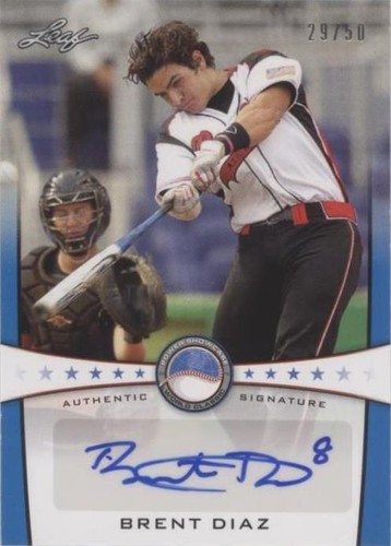 2013 Leaf Power Showcase - Brent Diaz #PSA-BD1