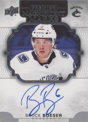 2017-18 Upper Deck Premier - Brock Boeser #MM-BB
