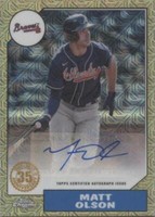 2022 Topps Update Series - Matt Olson #T87CA-MO