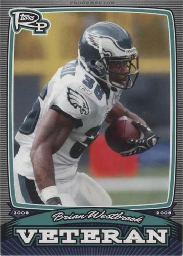 2008 Topps Rookie Progression Brian Westbrook #PV-BW