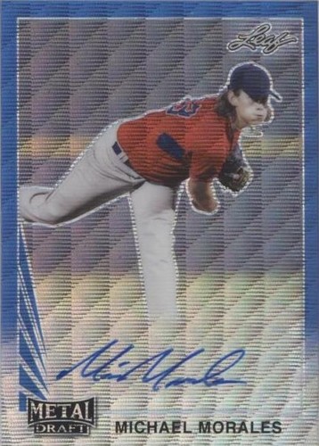 2021 Leaf Metal Draft - Michael Morales #LA-MM1