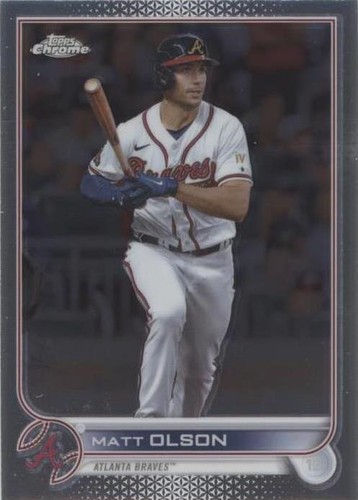 2022 Topps Chrome Update Series - Matt Olson #USC72