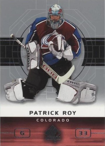 2002-03 SP Authentic - Patrick Roy #22