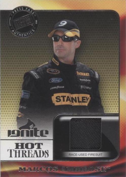 2013 Press Pass Ignite - Marcos Ambrose #HT-MA