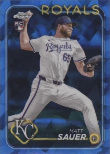 2024 Topps Chrome Update Series Sapphire Edition - Matt Sauer #USCS25