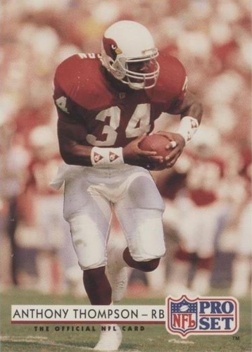 1992 Pro Set Anthony Thompson #294