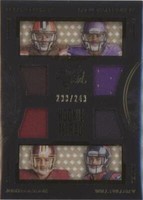 2016 Panini Black Gold Corey Coleman Josh Doctson Laquon Treadwell #RT6