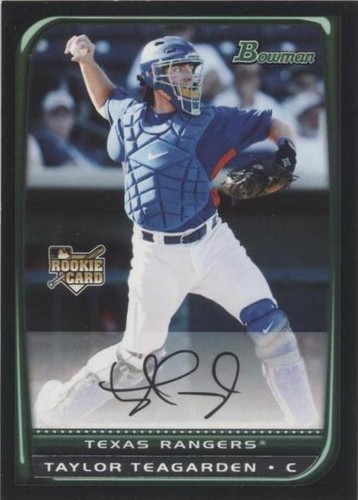 2008 Bowman Draft Picks & Prospects - Taylor Teagarden #BDP35
