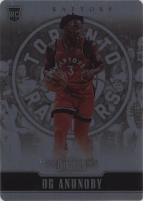 nbaカード OG anunoby next day autograph RC 2017-18 Panini Donruss Basketball OG Anunoby RC Auto Next