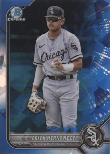 2022 Bowman Chrome Draft Sapphire Edition - Erick Hernandez #BDC-57