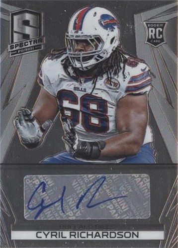 2014 Panini Spectra Cyril Richardson #330