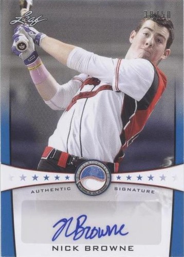 2013 Leaf Power Showcase - Nick Browne #PSA-NB1