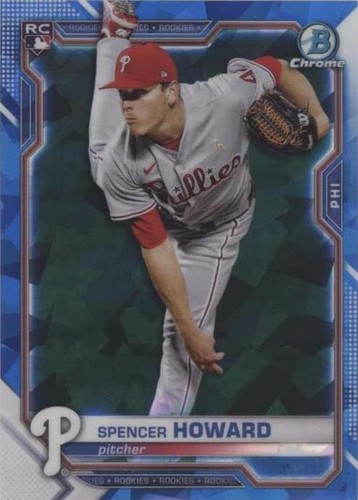 2021 Bowman Chrome Sapphire Edition - Spencer Howard #59