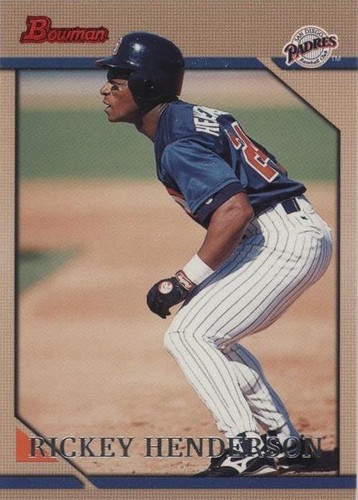 1996 Bowman - Rickey Henderson #38