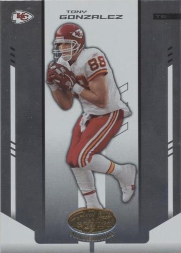 2004 Leaf Certified Materials Tony Gonzalez #57