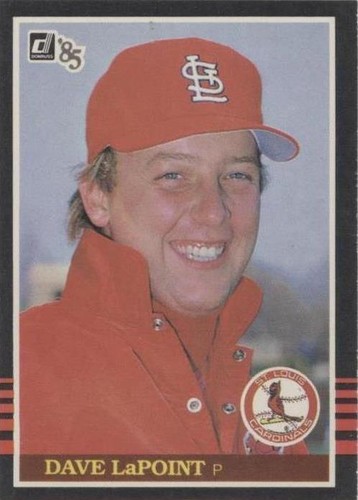 1985 Donruss - Dave LaPoint #138