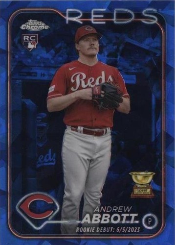 2024 Topps Chrome Update Series Sapphire Edition - Andrew Abbott #USCS304