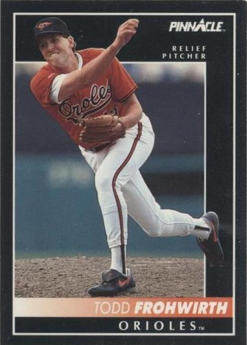 1992 Pinnacle - Todd Frohwirth #411