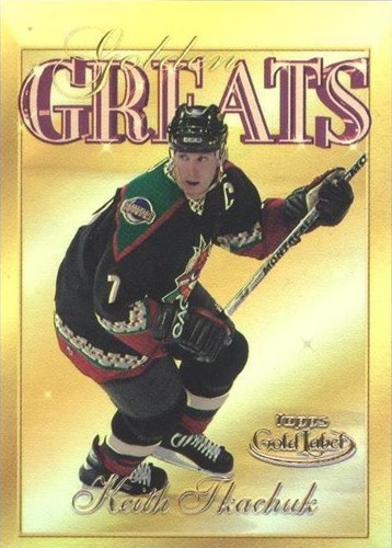 2000-01 Topps Gold Label - Keith Tkachuk #GG9