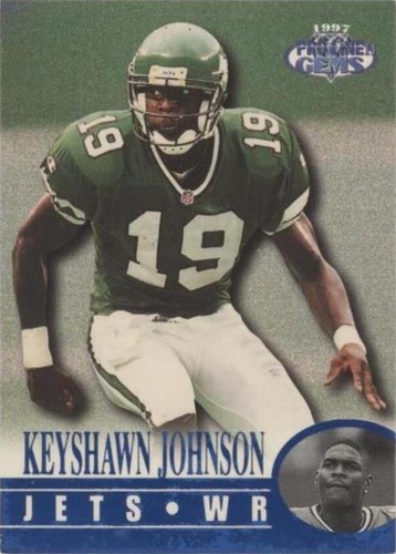 1997 Pro Line Gems Keyshawn Johnson #45