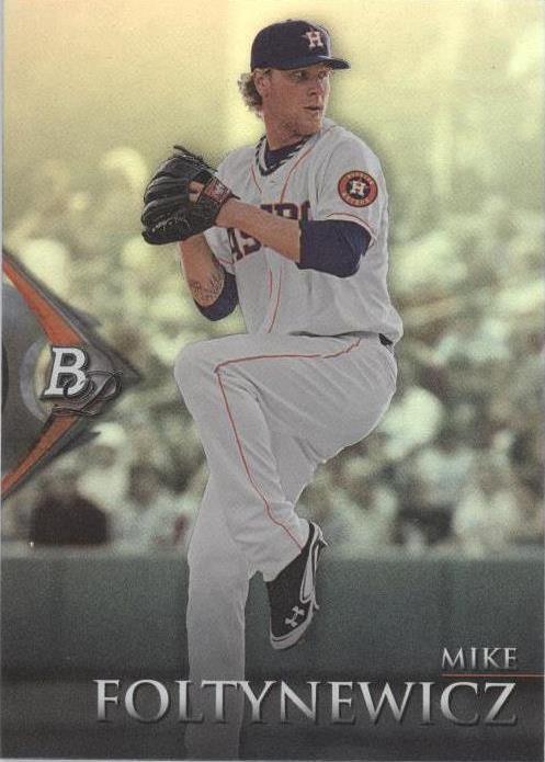 2014 Bowman Platinum - Mike Foltynewicz #BPP35