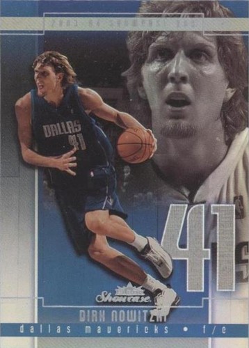 2003-04 Fleer Showcase - Dirk Nowitzki #95