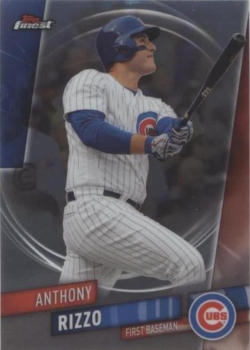 2019 Topps Finest - Anthony Rizzo #65