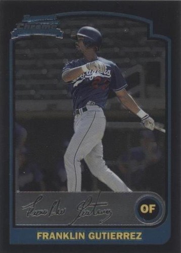 2003 Bowman Chrome - Franklin Gutierrez #225