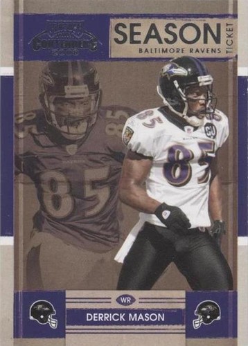 2008 Playoff Contenders Derrick Mason #9
