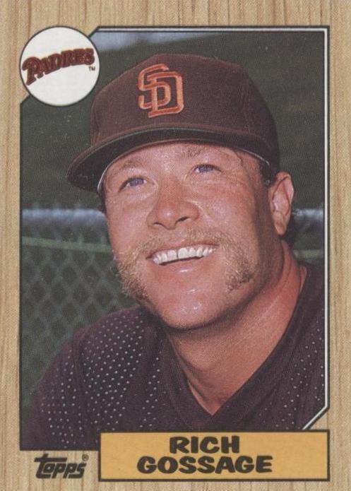 1987 Topps - Rich Gossage #380