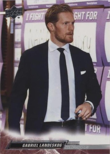 2022-23 Upper Deck Series 1 - Gabriel Landeskog #48
