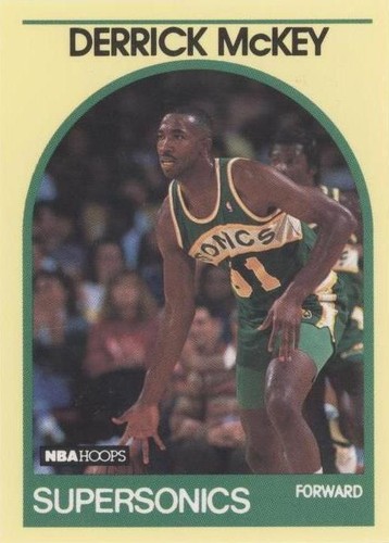 1989-90 NBA Hoops Superstars - Derrick McKey #90