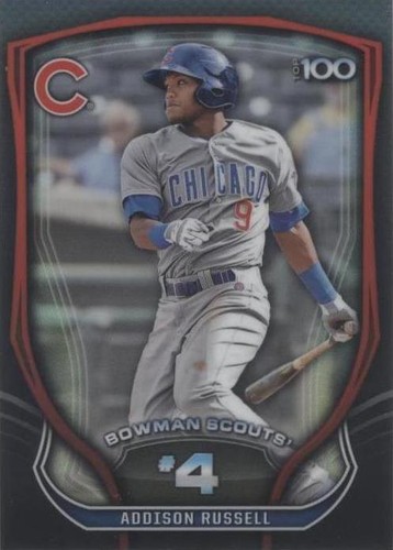 2015 Bowman - Addison Russell #BTP-4