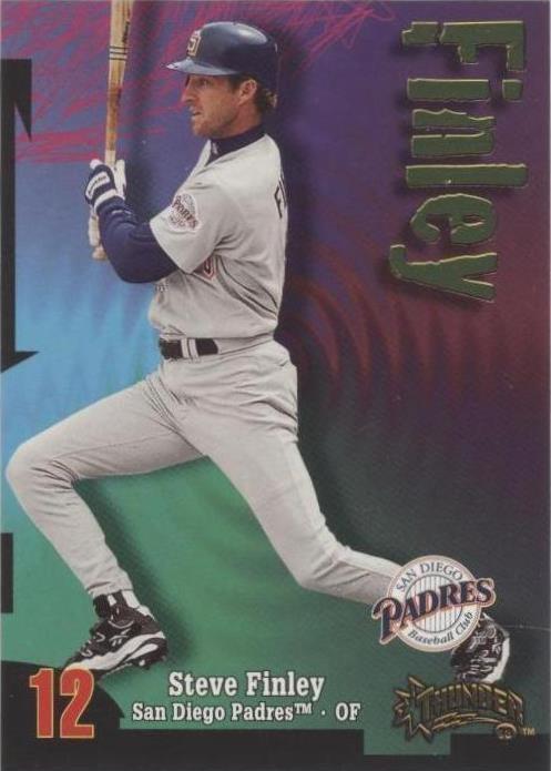 Skybox Circa Thunder 1998 - Steve Finley #12